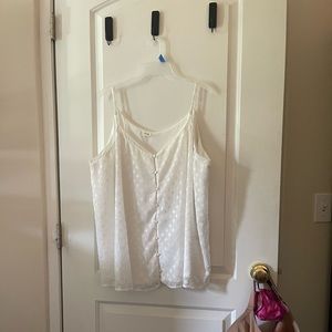 Spaghetti strap blouse